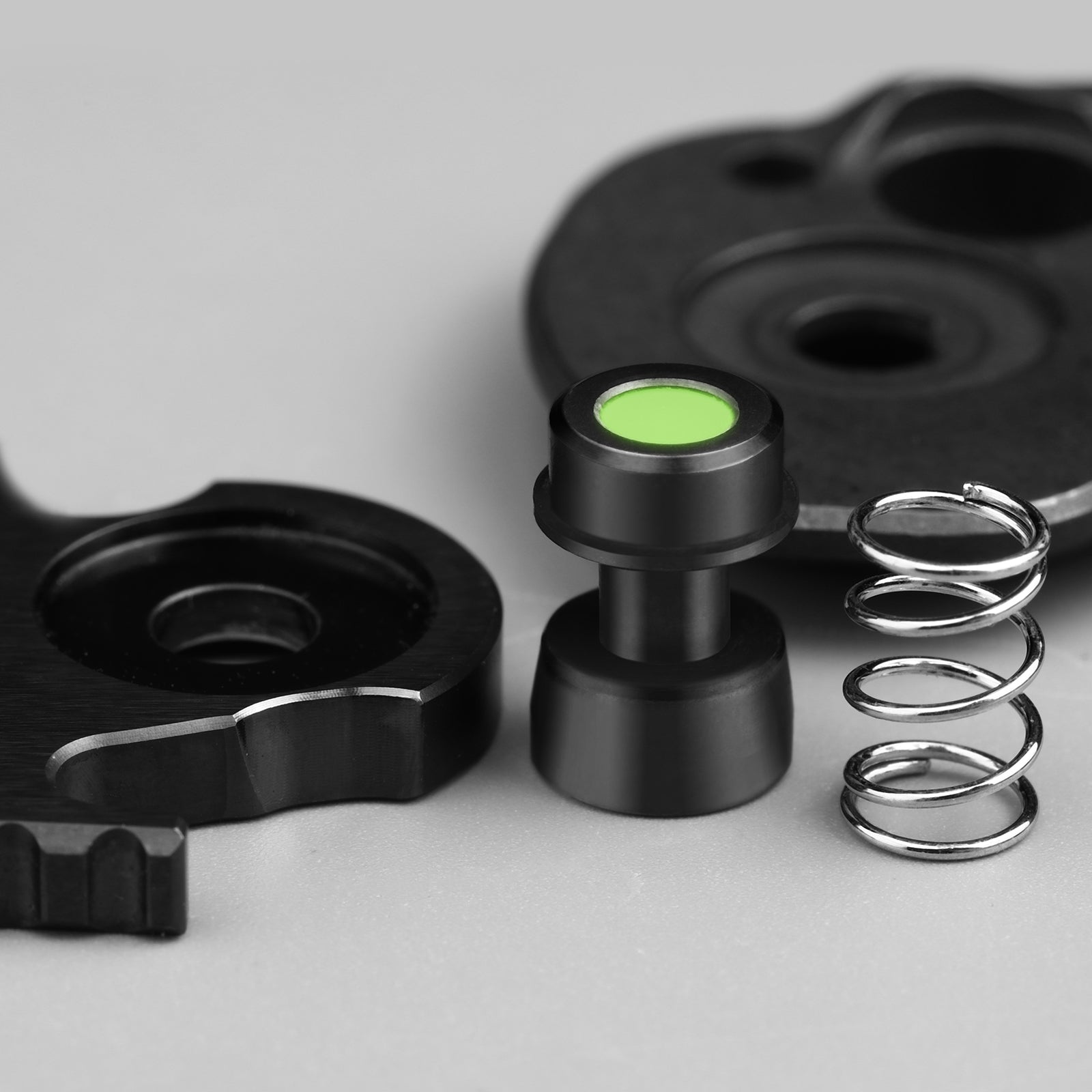 Mithril | KineticFit™ Button Lock | M390 + DLC Ultra + Hand-Brushed |