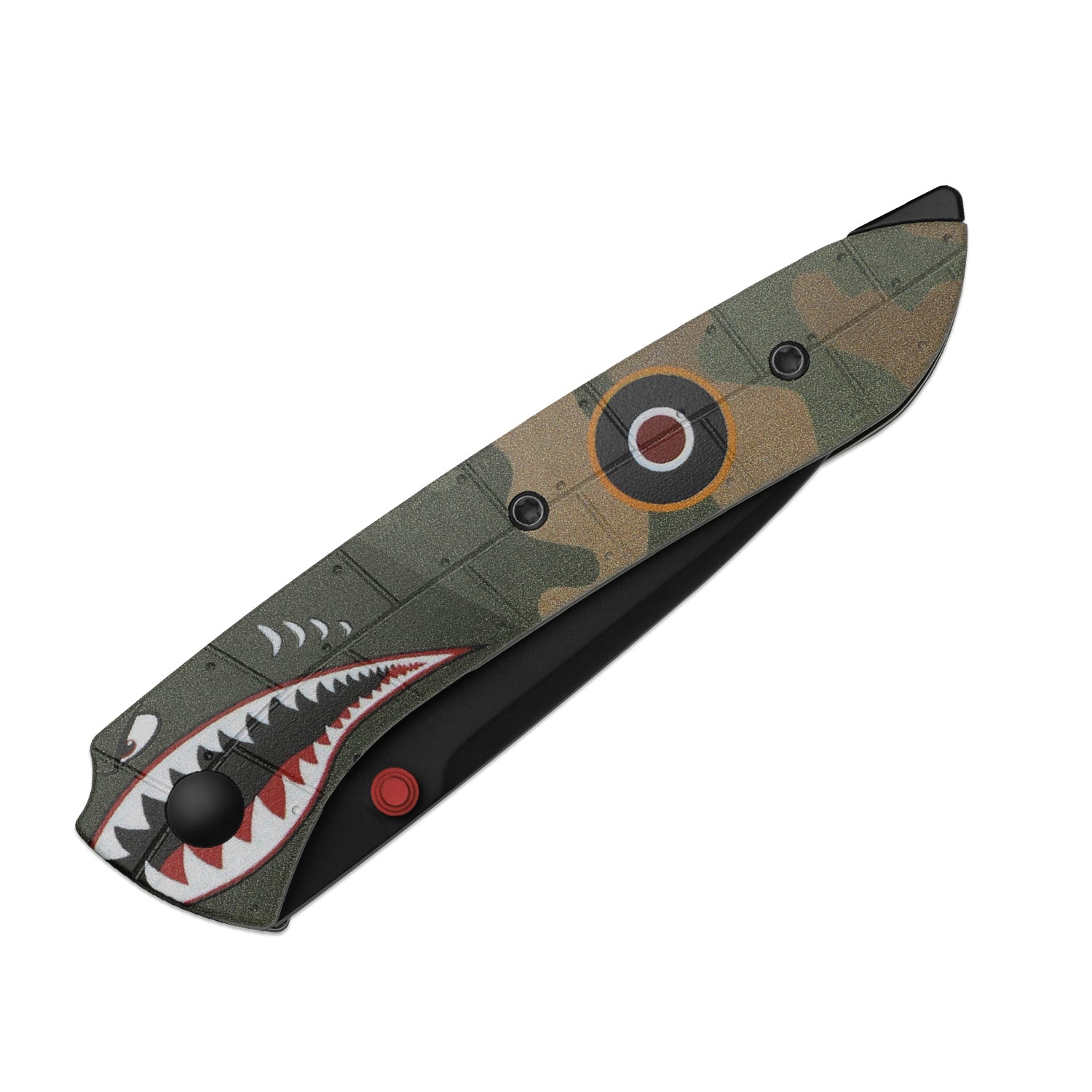 Spitfire Supermarine Edition | Matte PVD | S35VN | Drop Point Blade |