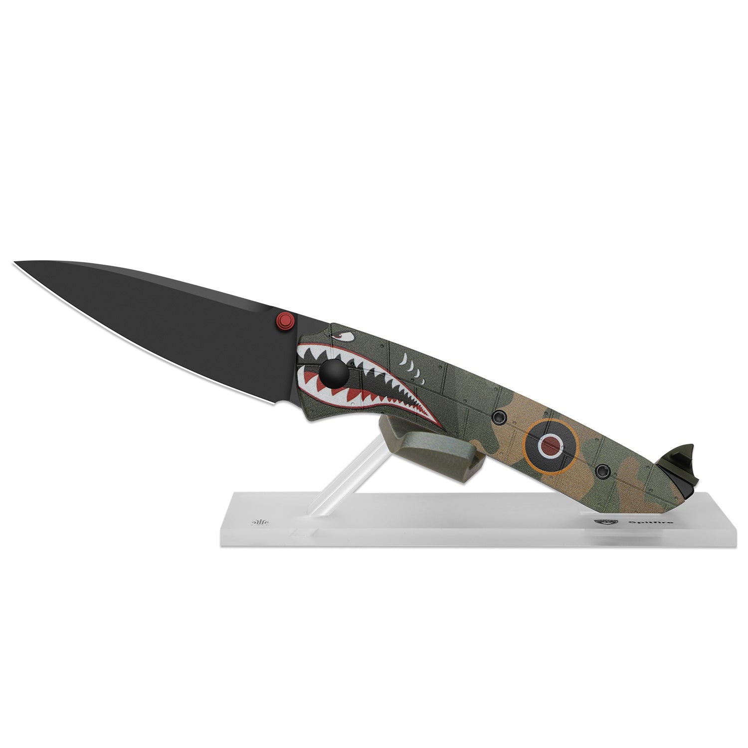 Spitfire Supermarine Edition | Matte PVD | S35VN | Drop Point Blade | G10 | KizerB™ 3690A3 | Limited