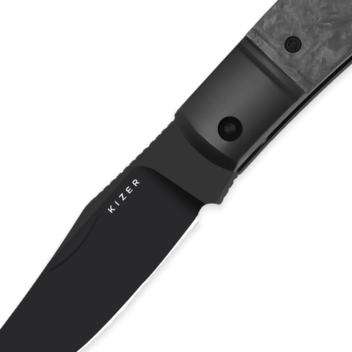 Trestle 2.9 inch S45VN Titanium & Carbon Fiber Ki3761A1-Kizer