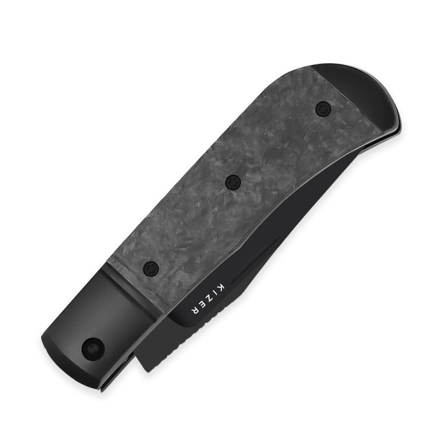 Trestle 2.9 inch S45VN Titanium & Carbon Fiber Ki3761A1-Kizer