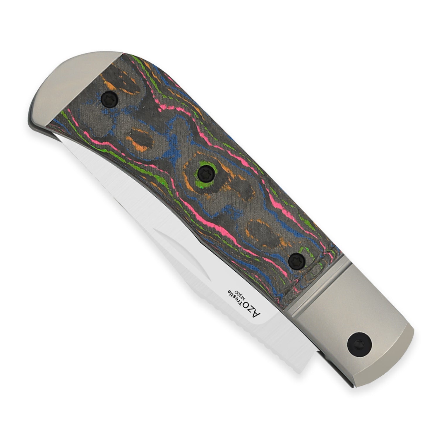 Trestle | M390 | Titanium & Camo 80s | Ki3761A2