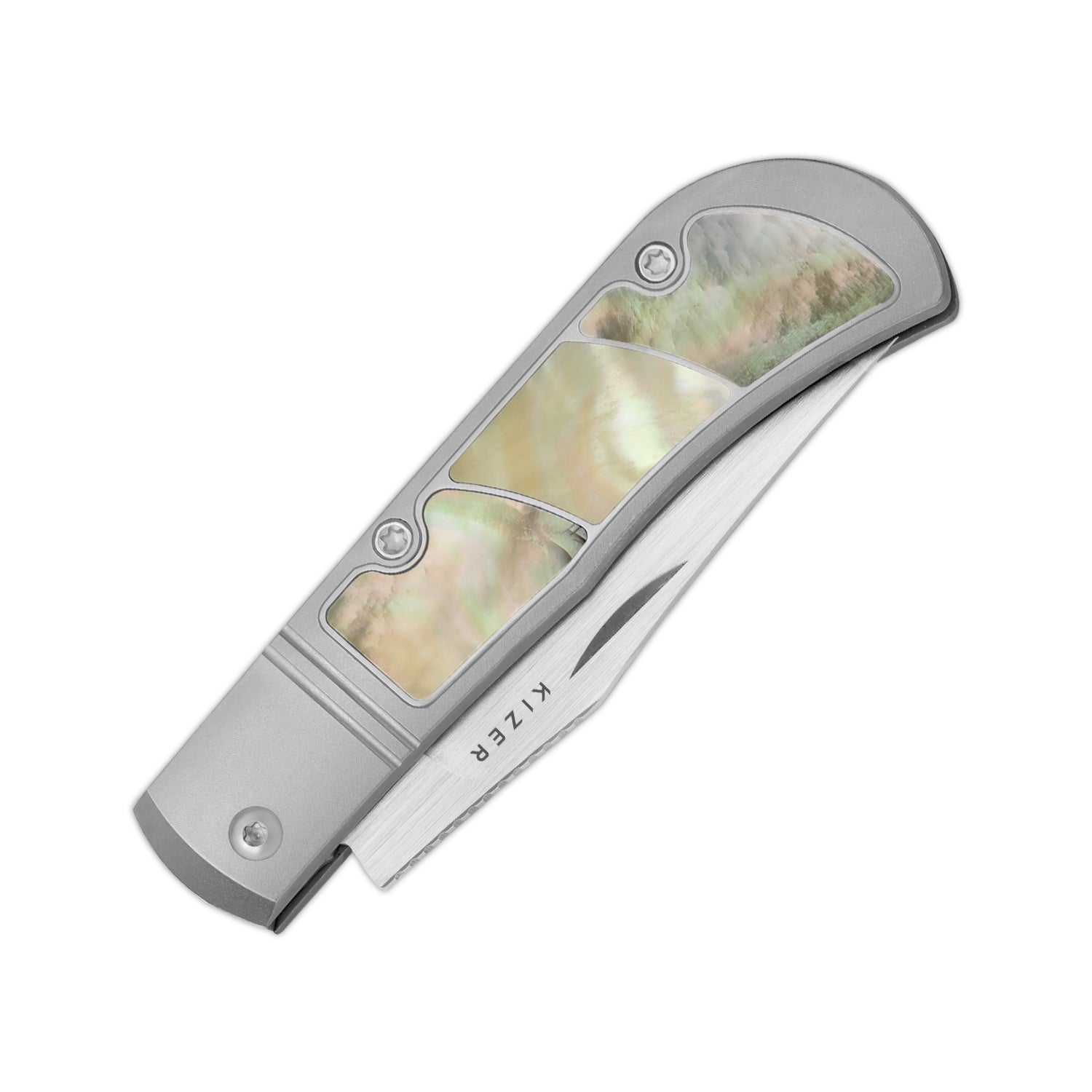 Trestle | S45VN | Titanium & Mother of Pearl | Ki3761A3