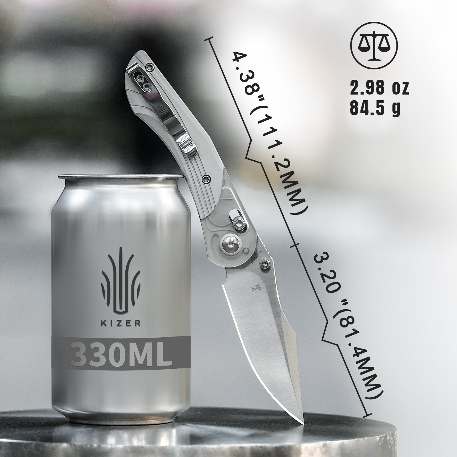 Mini Mystic | Nitro-V | Acrylic+Aluminum | KizerV™ 3636A1