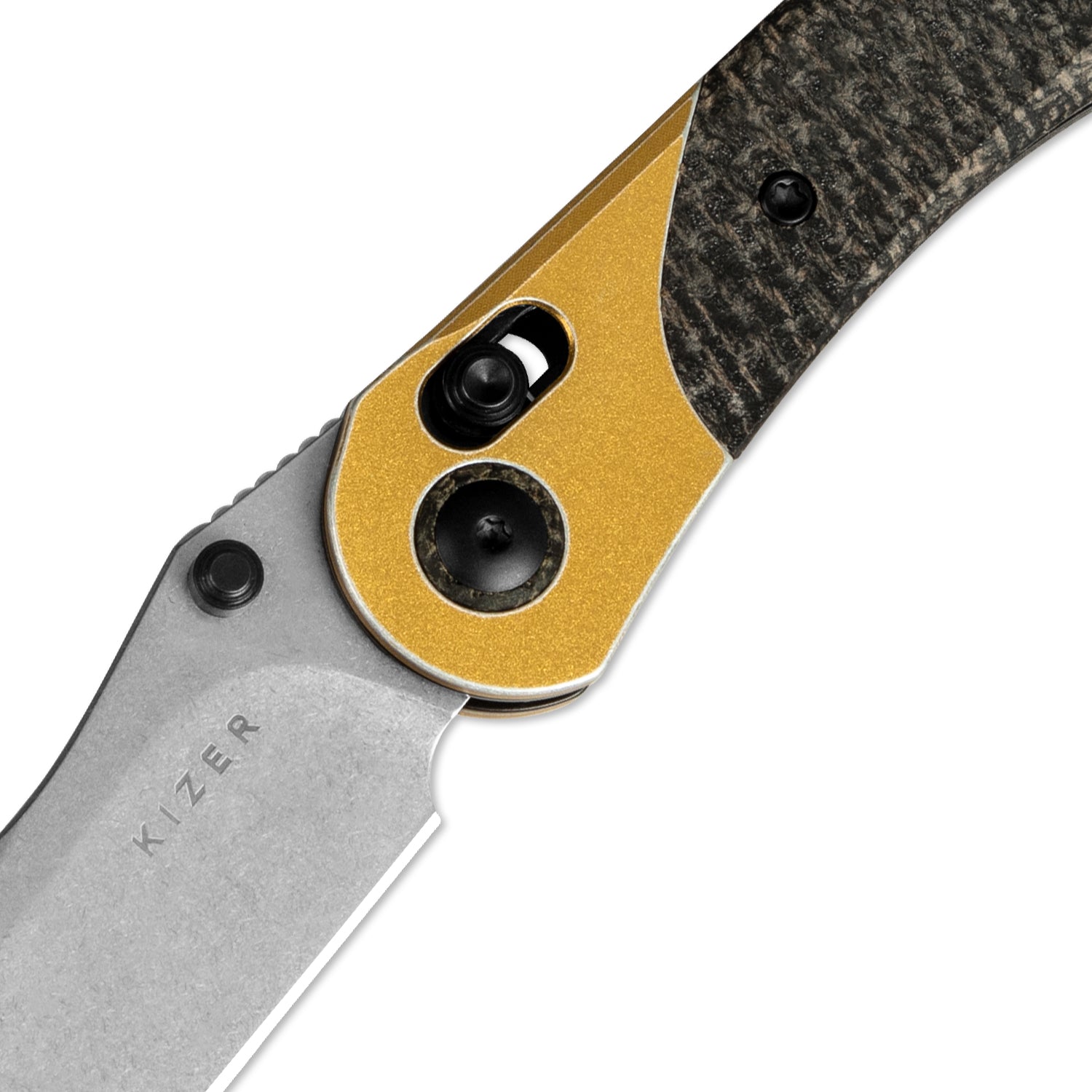 Mini Mystic | Nitro-V | Aluminum+Burlap Micarta | V3636A2
