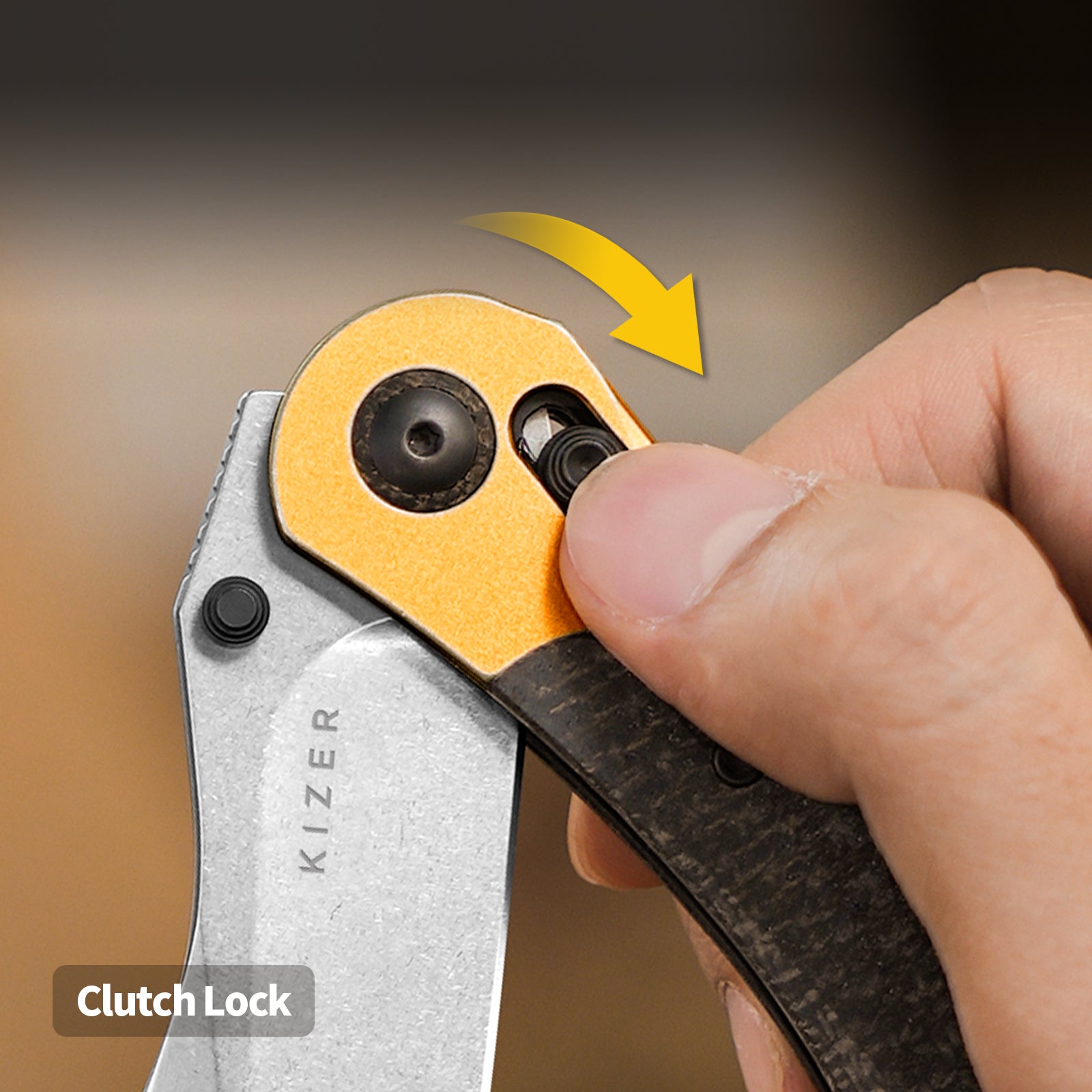 Mini Mystic | Nitro-V | Aluminum+Burlap Micarta | V3636A2