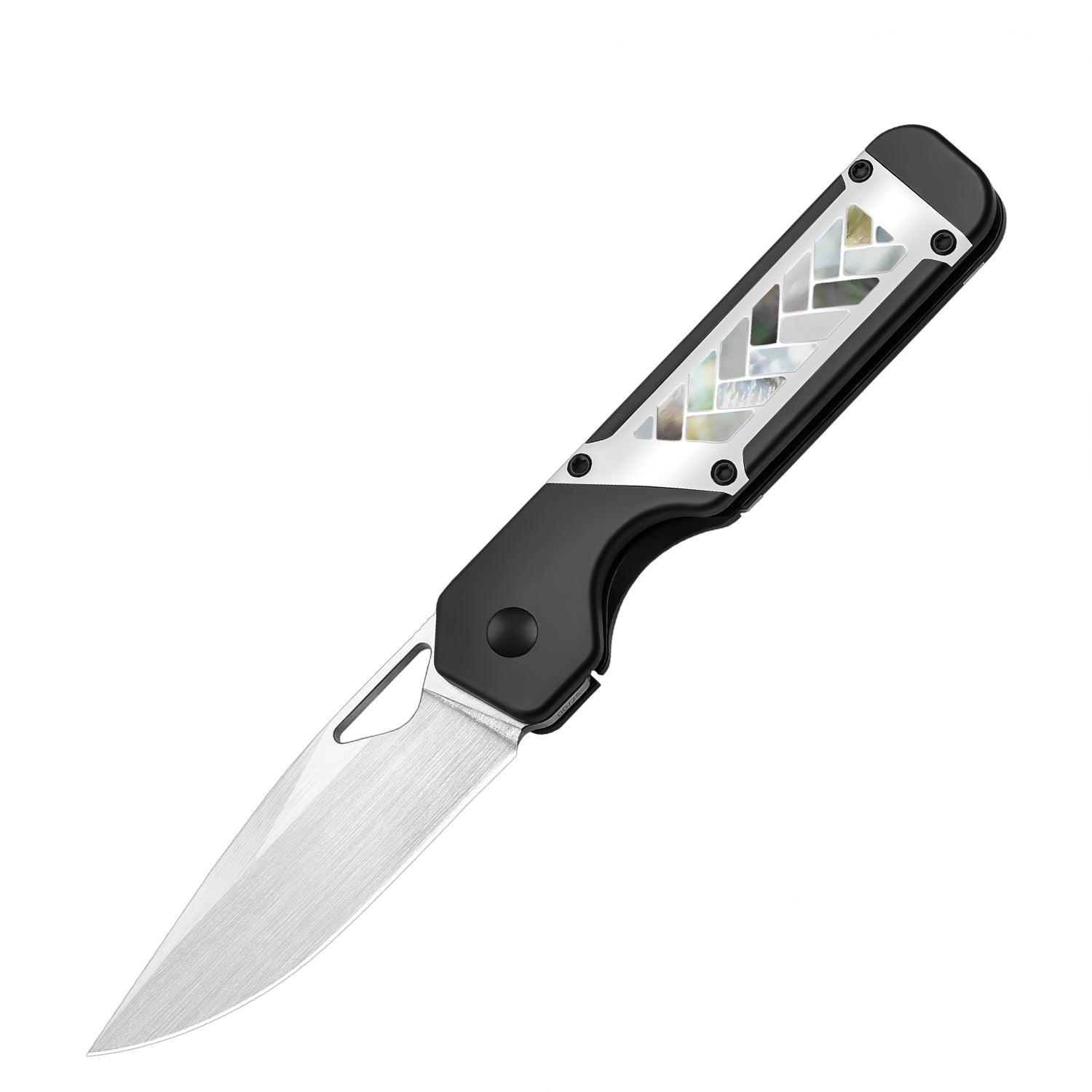 Militaw 3.36 inch M390 Titanium & Mother of pearl Ki3634A7-Kizer
