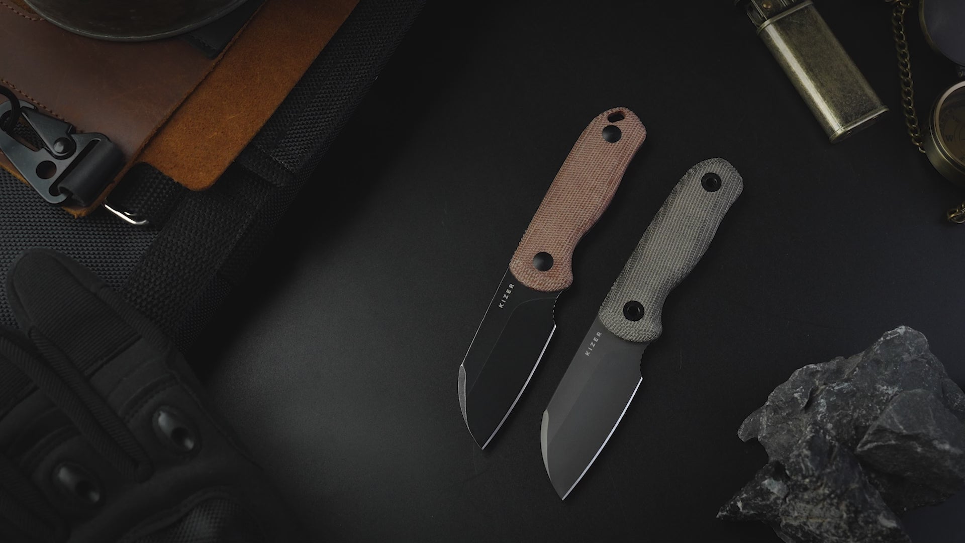 Drop Bear Fix 2.6 inch AEB-L Norplex UltreX Micarta 1093A2-Kizer