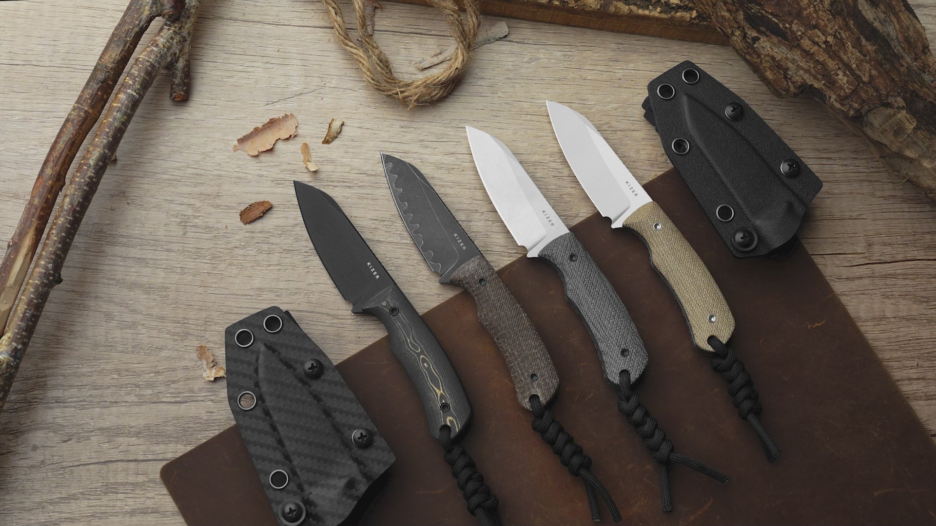 Field Mouse | 14C28N | Norplex UltreX™ Micarta | Fixed Blade | KizerV™
