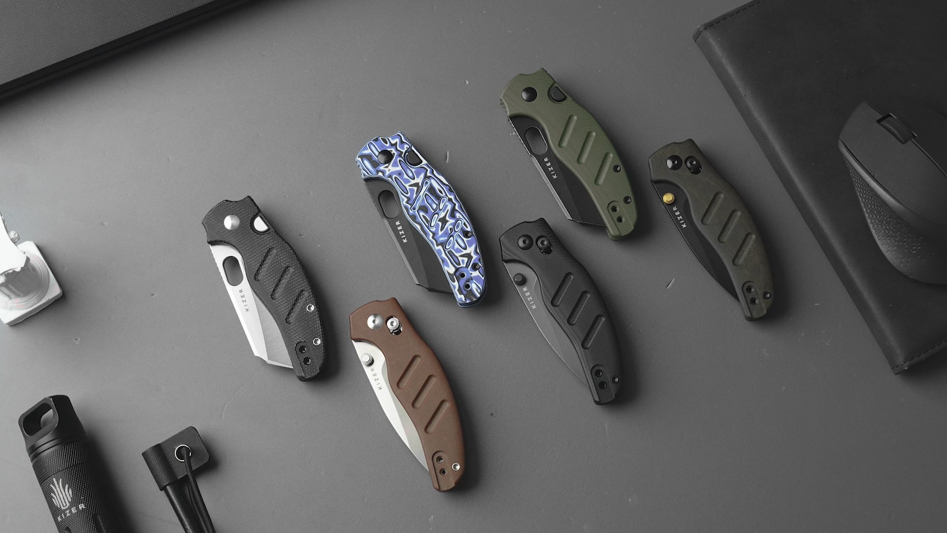 Sheepdog® C01C 2.9 BS | Kizer Button Liner Lock™ | Nitro-V | Vortex Pa