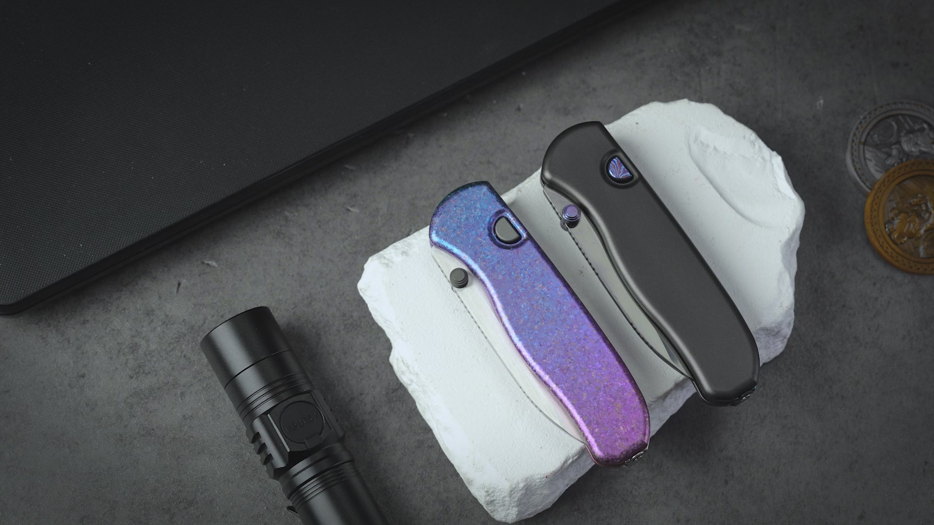 Drop Bear Zero | Kizer Button Liner Lock™ | Elmax + Hand-Brushed +