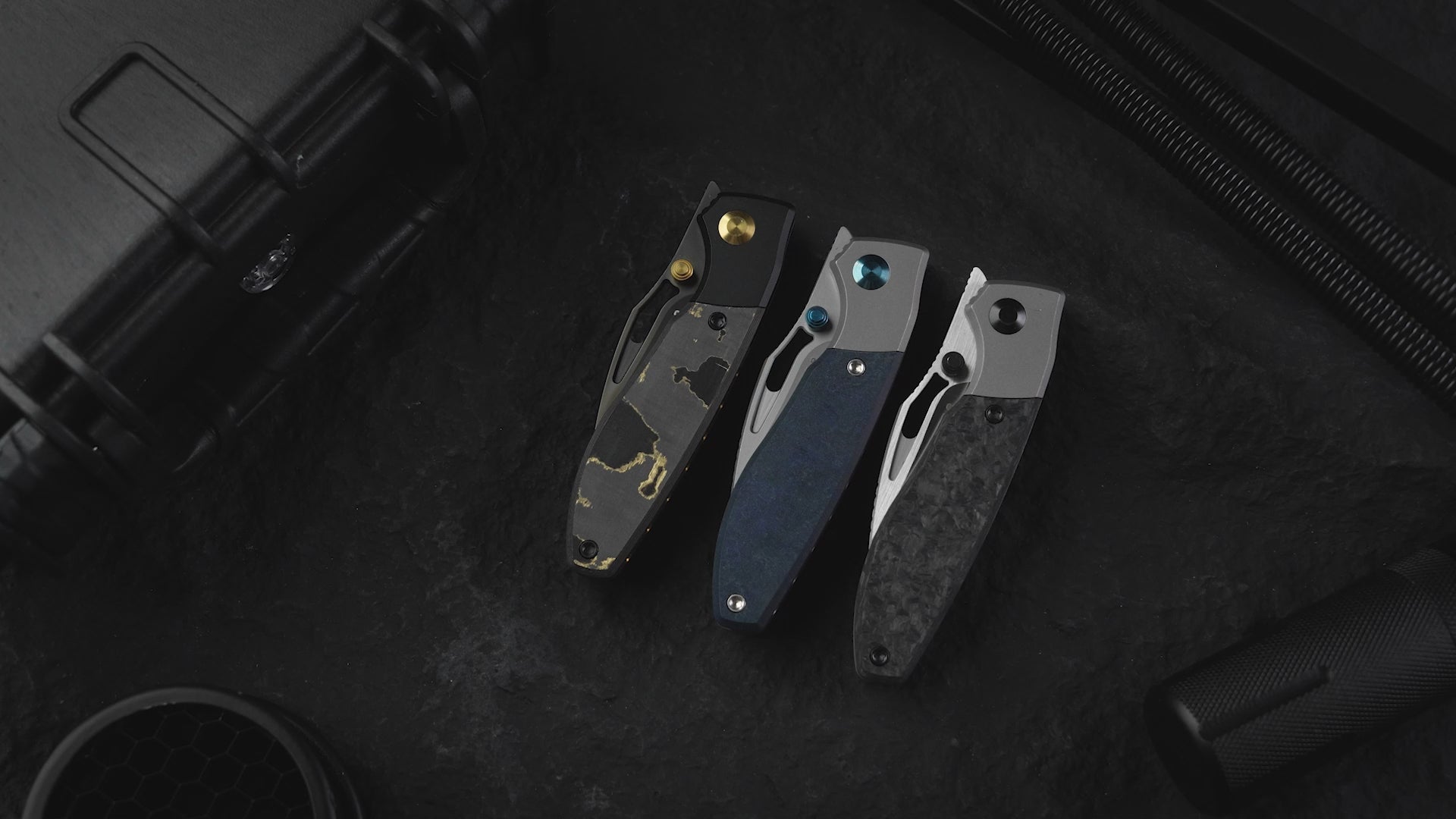 Shrike 2.74 inch S45VN Titanium & Richlite Ki3746A3-Kizer