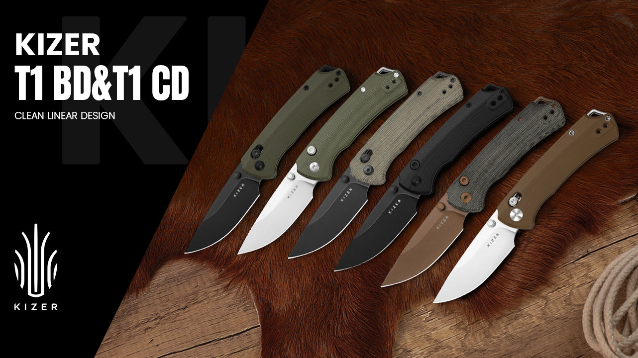 T1 CD 3.2 inch Nitro-V Norplex UltreX Micarta V3490.2CA1-Kizer