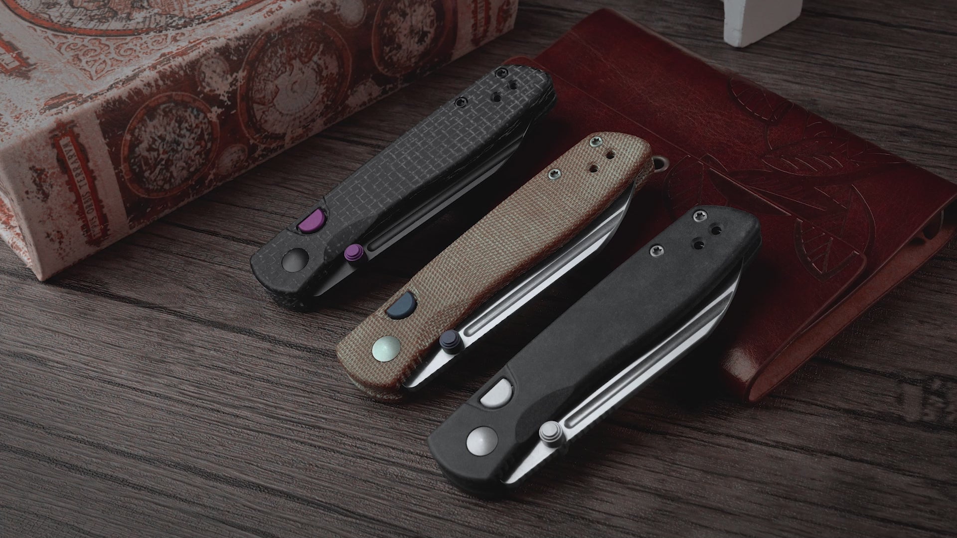 Renissance | Kizer Button Liner Lock™ | Norplex UltreX™ Micarta | N690