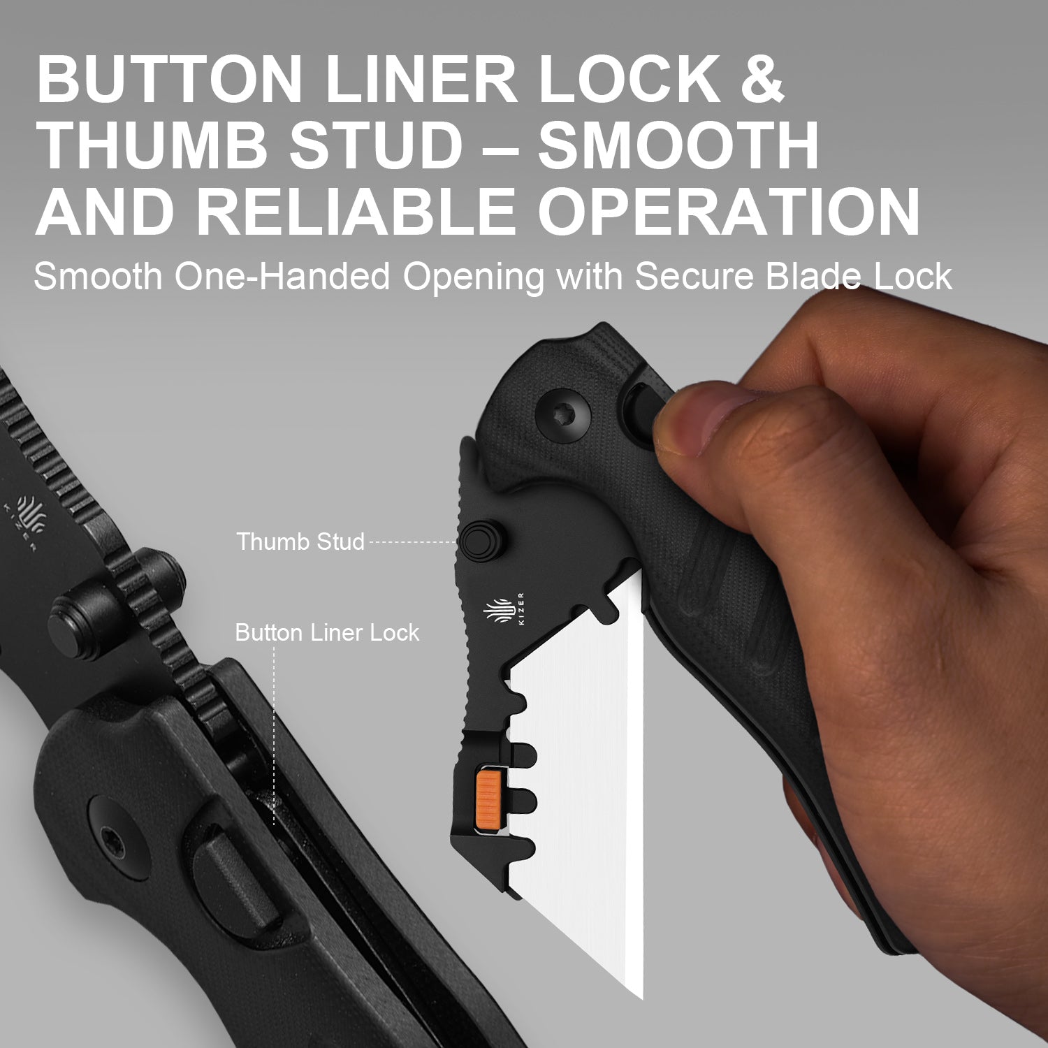 C01C Uti 2 - 2.8 inch 5Cr15MoV G10 V3488.29JNA3-Kizer