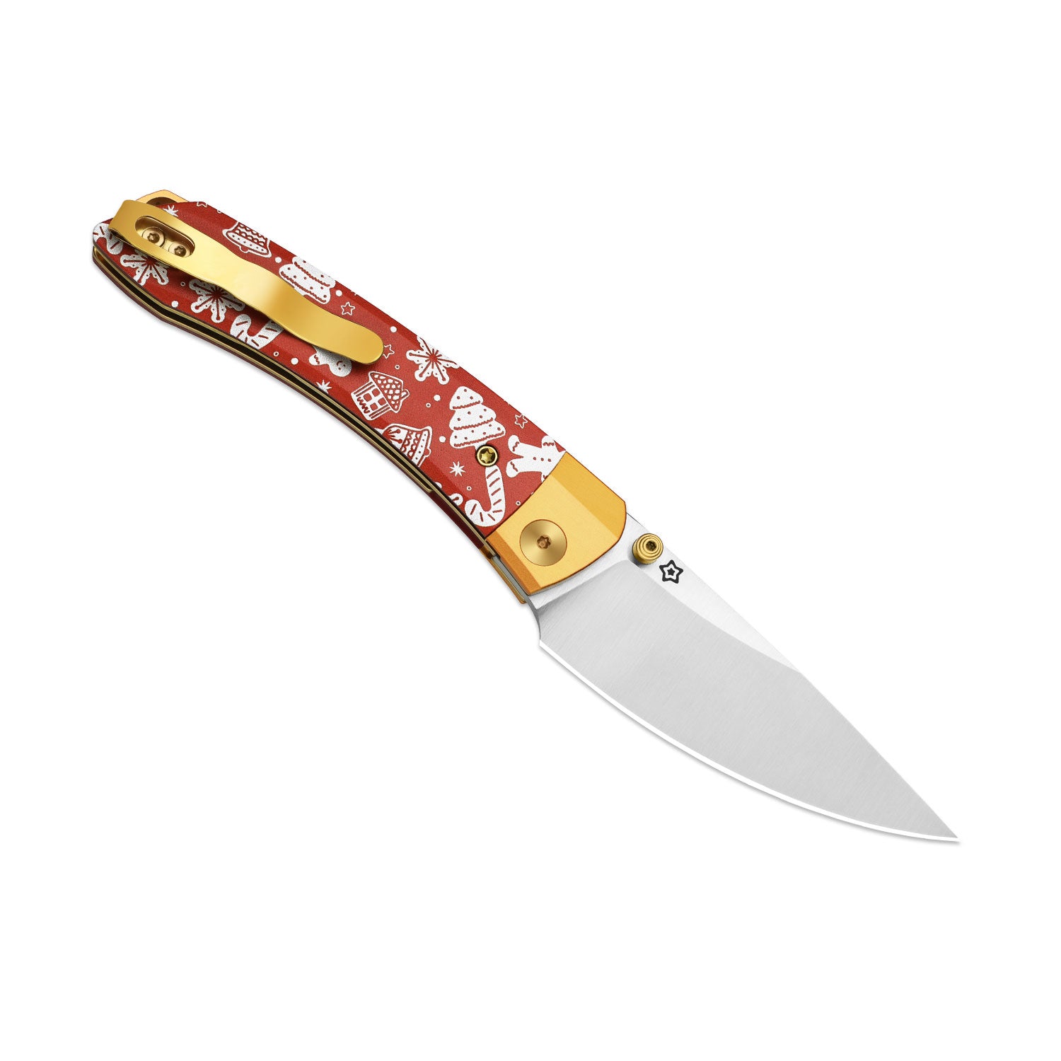 Christmas | Mini MoMo | Nitro-V | Aluminum &  Micarta | KizerV™ 3663MC1 | Limited