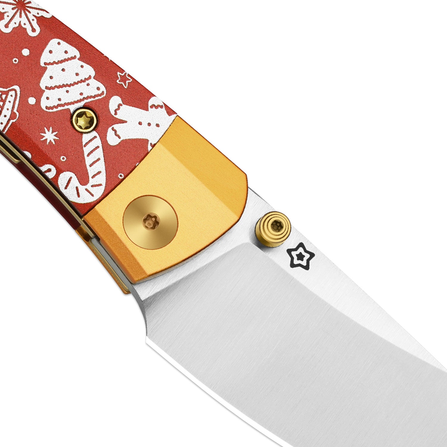 Christmas | Mini MoMo | Nitro-V | Aluminum &  Micarta | KizerV™ 3663MC1 | Limited