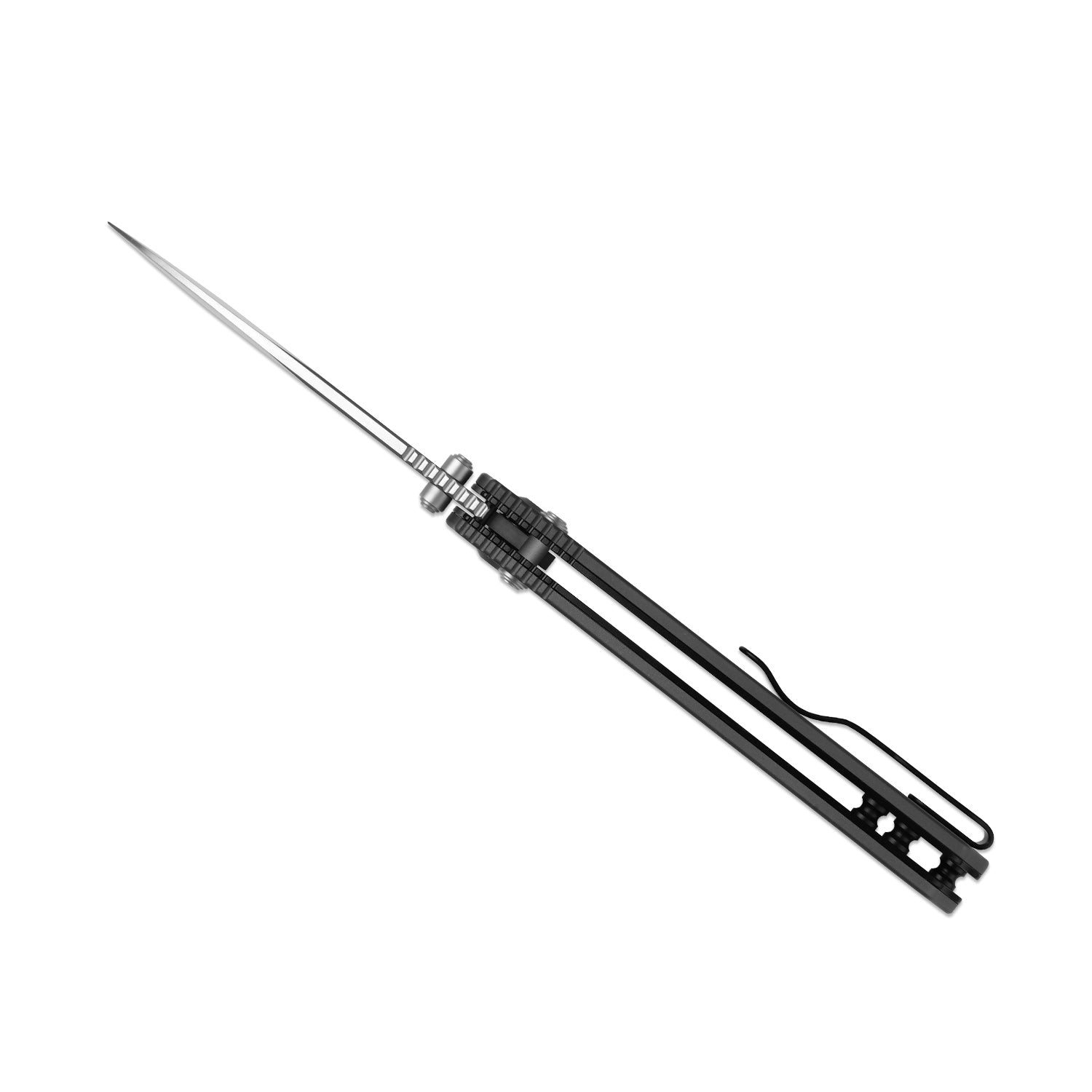 Pokiman CD | Kizer Clutch Lock™ | Drop Point | Four-Finger Full Grip | Aluminum | KizerV™ 3789A2