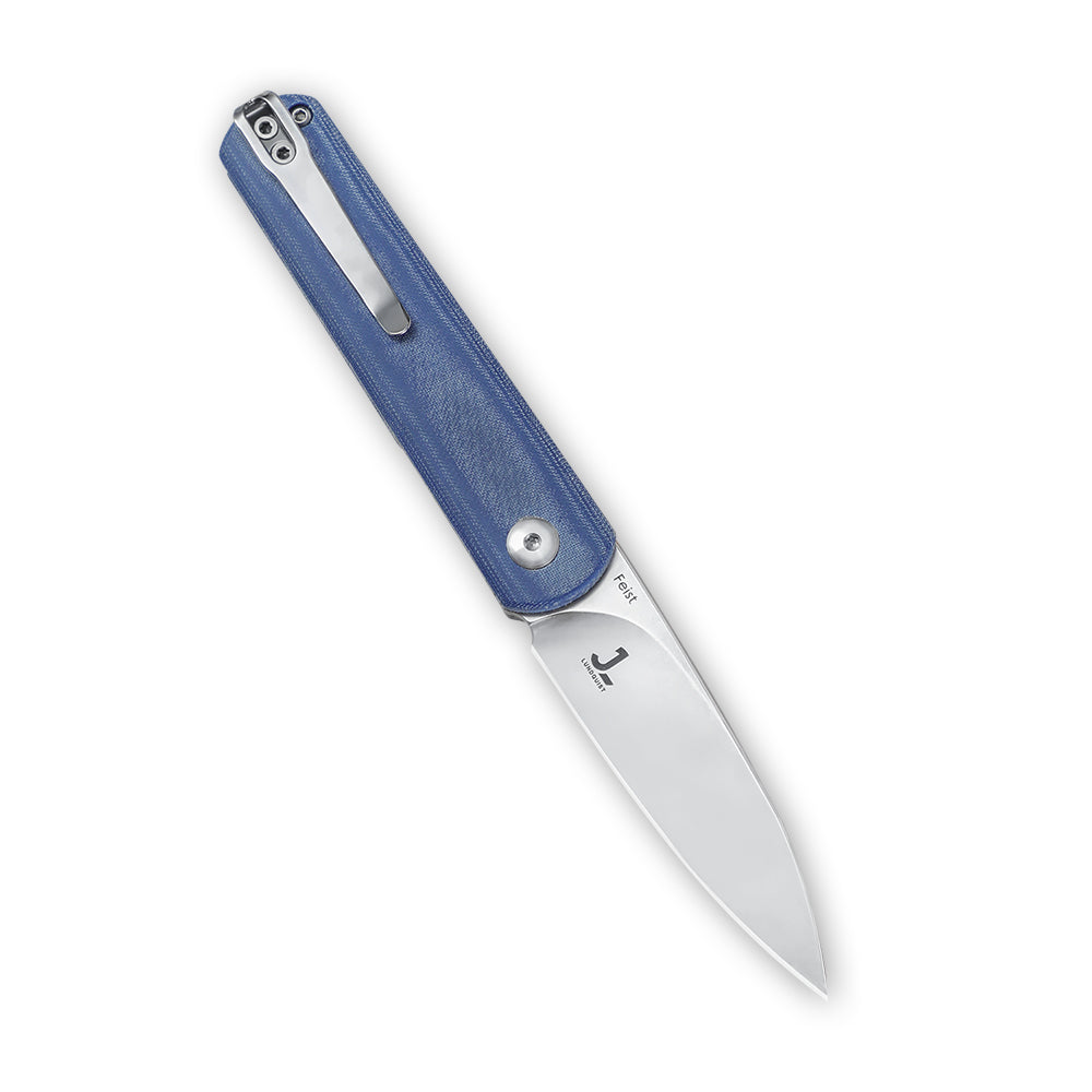 Kizer Feist Blue Denim Micarta V3499C1 (2.8" Stonewash)