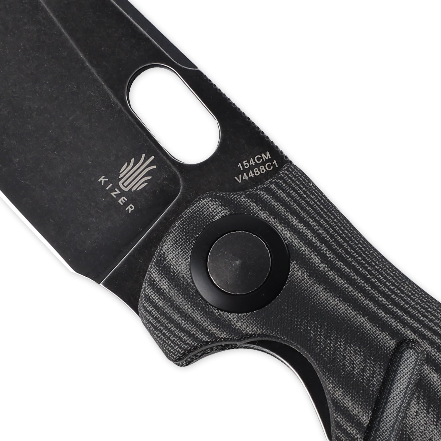 Sheepdog 154CM Black Micarta Knife Gift for Men | Kizer