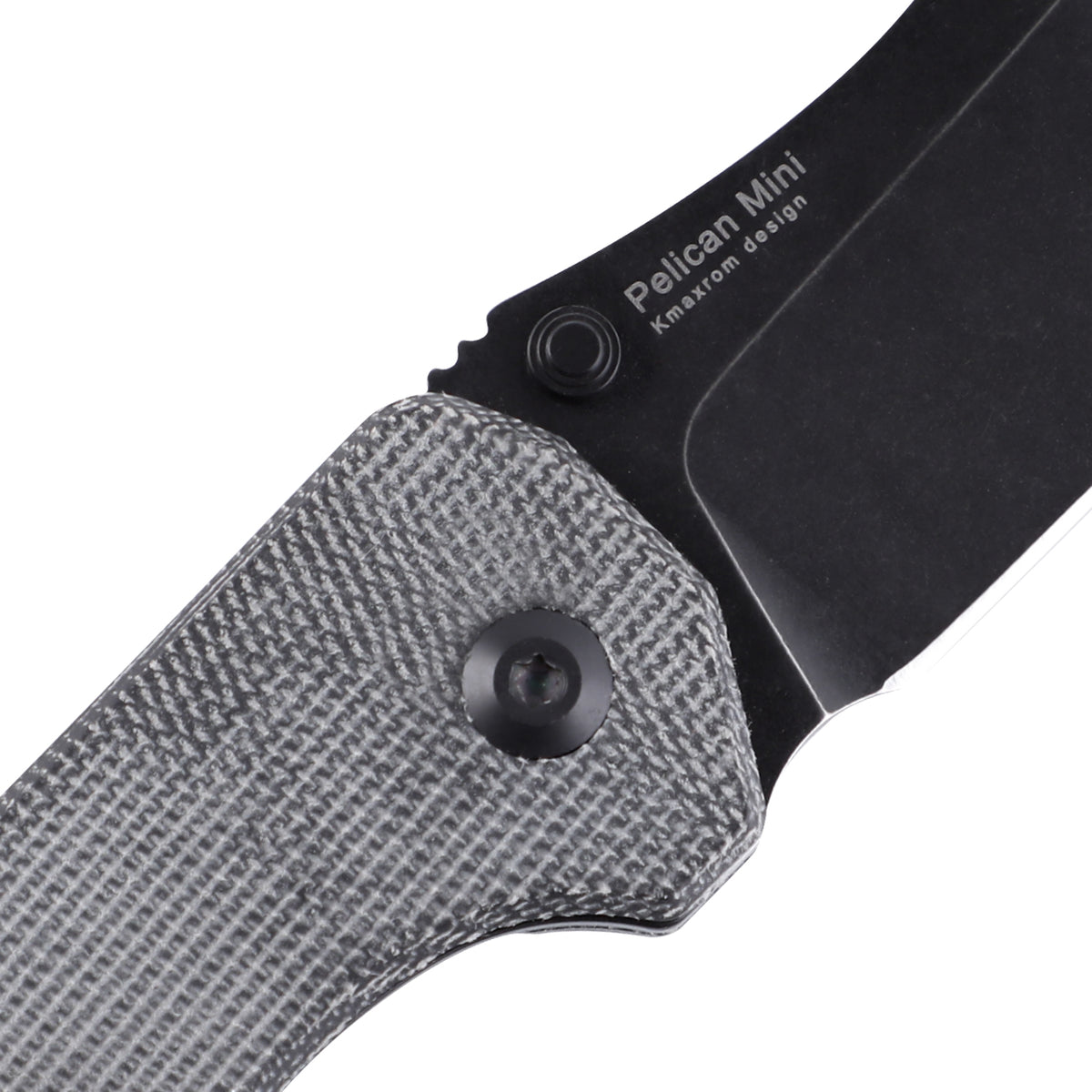Kizer Pelican mini Micarta Black V4548N1 (3.34" Black stonewash)