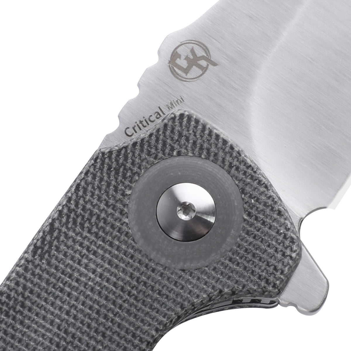 Kizer Mini Critical Micarta Black V3508A2 (3" Satin)