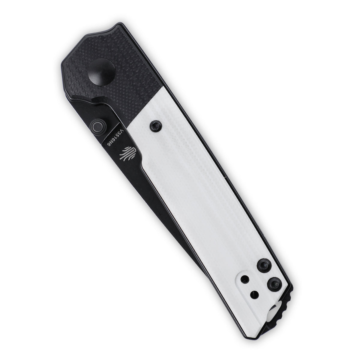 Kizer Domin Mini G10 Black&White V3516N6 (2.89" Black Ti-Coated)