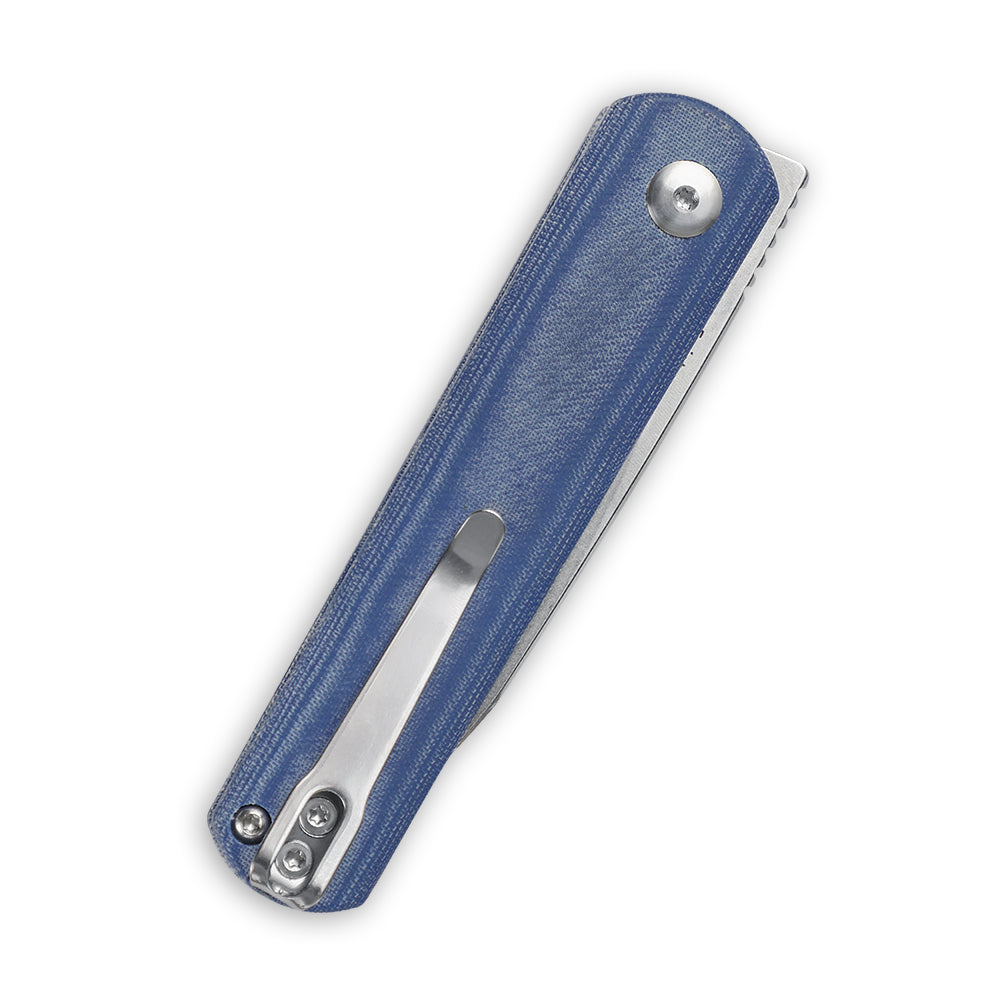 Kizer Feist Blue Denim Micarta V3499C1 (2.8" Stonewash)
