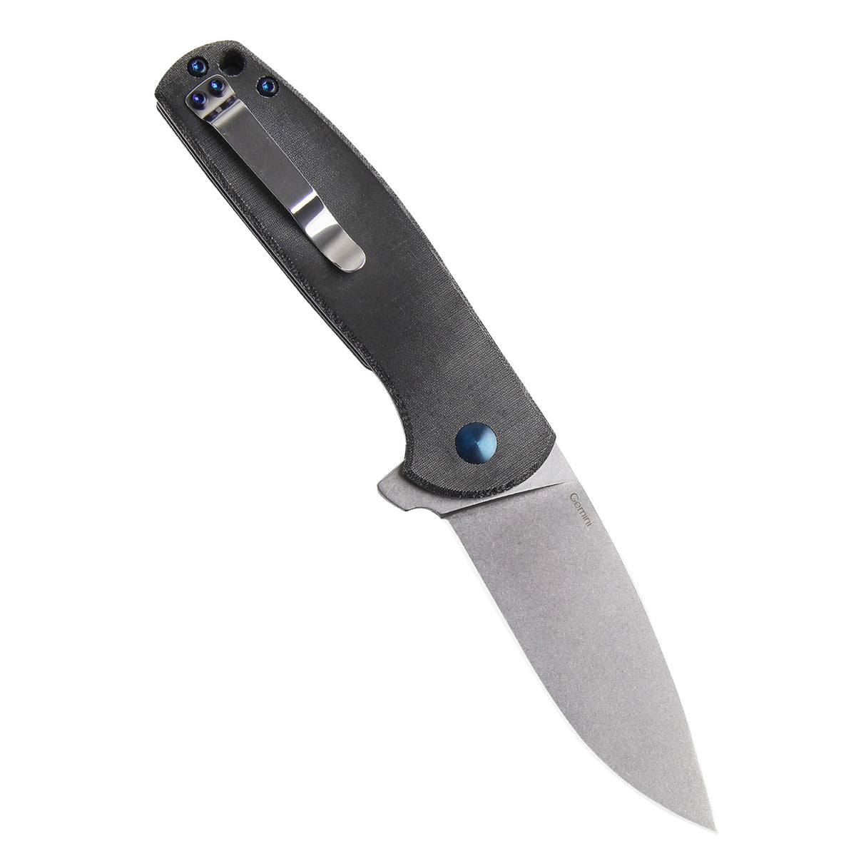 Kizer Gemini Micarta Black V3471N3 (3.13" Stonewash)