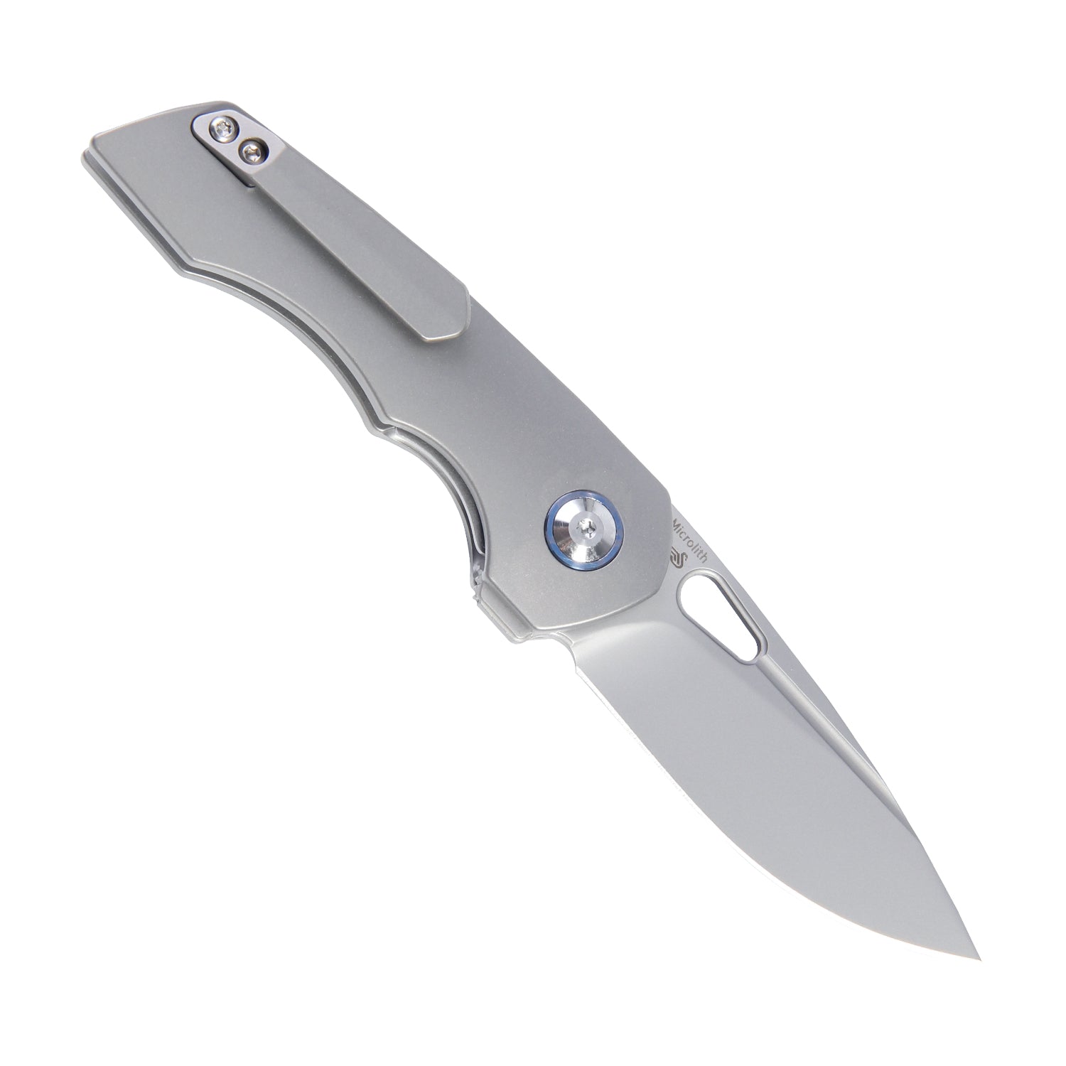 Kizer Microlith Titanium Silver Ki2533A1 (2.4" Bead Blast)