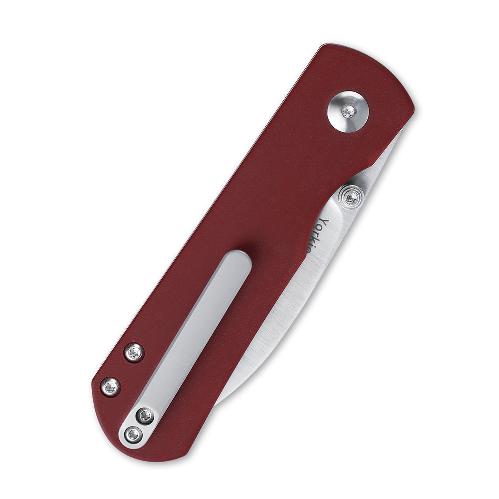 Kizer Yorkie Red Micarta Ki3525S1(2.50" Satin)