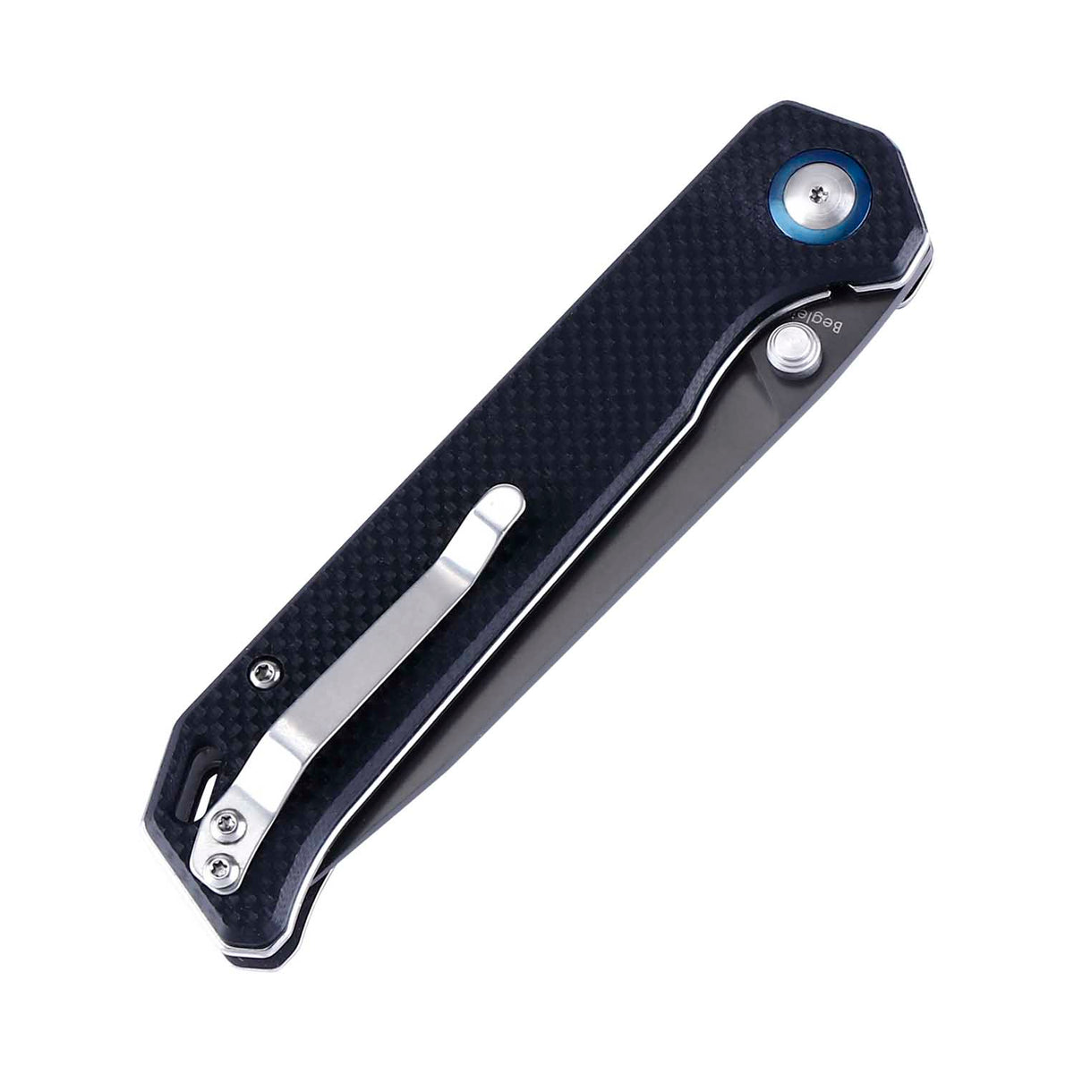 Kizer Begleiter G10 Black V4458N1 (3.56" Grey Ti-Coated)