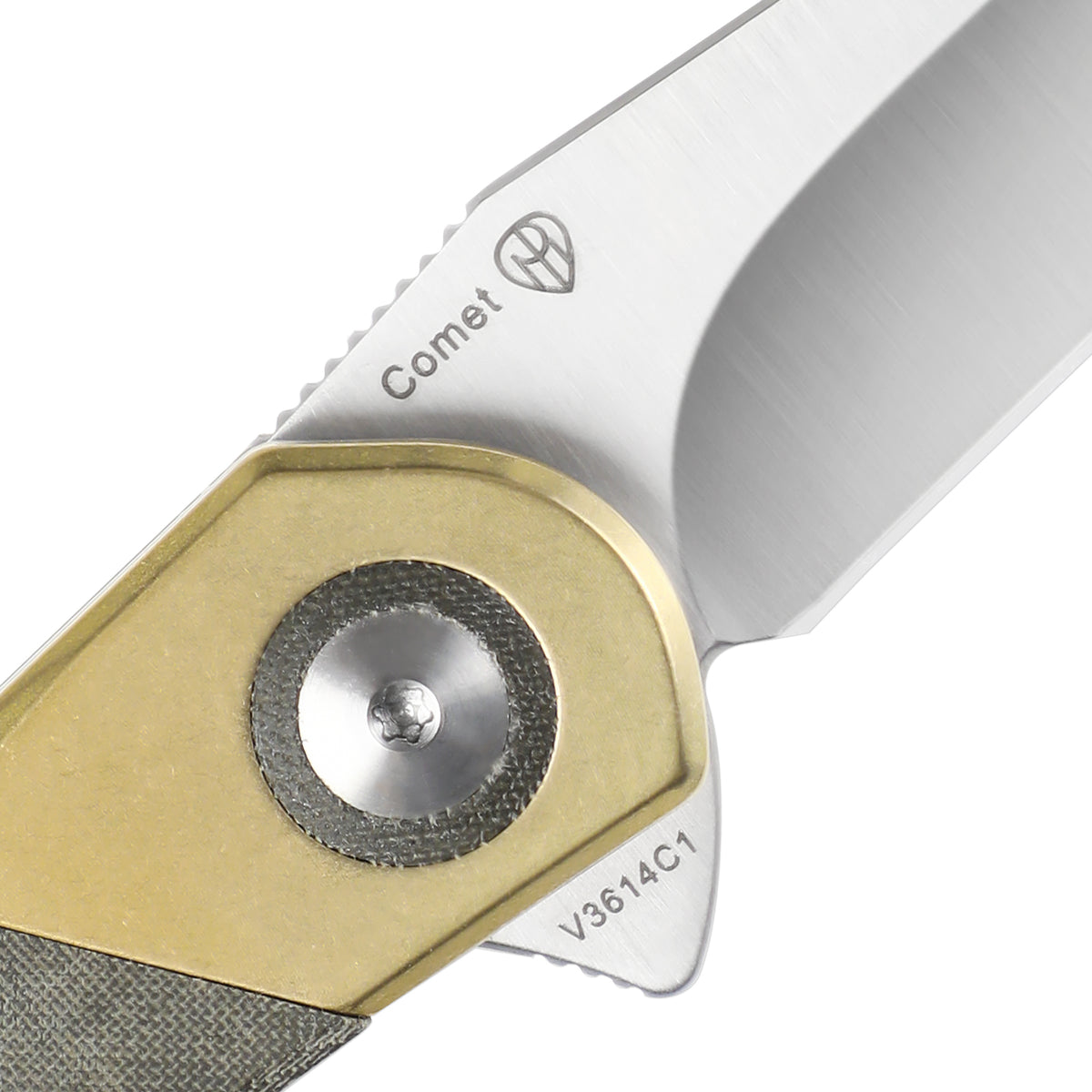 Comet | 154CM | Brass+Micarta | V3614C1