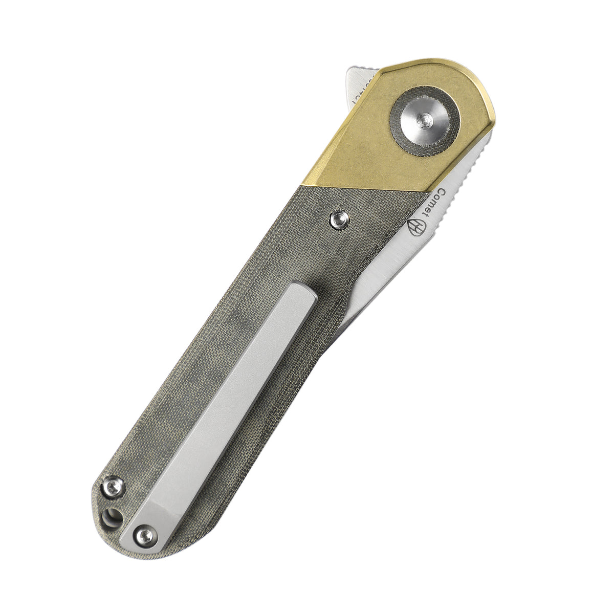 Comet | 154CM | Brass+Micarta | V3614C1
